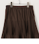 プリーツティアードスカート