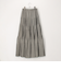 プリーツティアードスカート