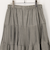 プリーツティアードスカート