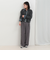 サイドラインタックワイドパンツ