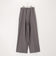 サイドラインタックワイドパンツ