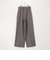 サイドラインタックワイドパンツ