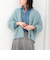フェザーモールトッパーカーディガン