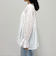 コットンギャザーオーバーブラウス