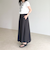《セットアップ対応》タンブラー鹿の子フレアースカート