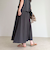 《セットアップ対応》タンブラー鹿の子フレアースカート