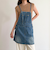 デニムサロペットチュニック