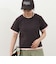 ドライタッチ天竺レイヤード風配色Tee