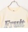【FRUIT OF THE LOOM】19/-スラブ天竺FruitロゴＴ