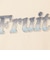 【FRUIT OF THE LOOM】19/-スラブ天竺FruitロゴＴ
