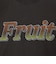 【FRUIT OF THE LOOM】19/-スラブ天竺FruitロゴＴ