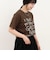 ヒョウ柄ロゴTee