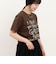ヒョウ柄ロゴTee