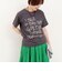 ヒョウ柄ロゴTee