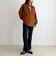 【LANCER CLOTHING CORPORATION】STANDCOLLAR SHIRTS SUEDE