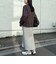 ラメツィードスカート