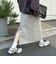 ラメツィードスカート