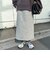 ラメツィードスカート
