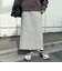 ラメツィードスカート