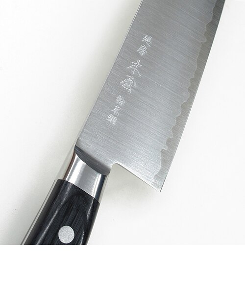 日本橋木屋 延房 木屋 粉末鋼SPG2鎌型180mm 高級包丁 延房木屋 粉末鋼SPG2 鎌型包丁 180mm｜ニホンバシキヤのアウトレット