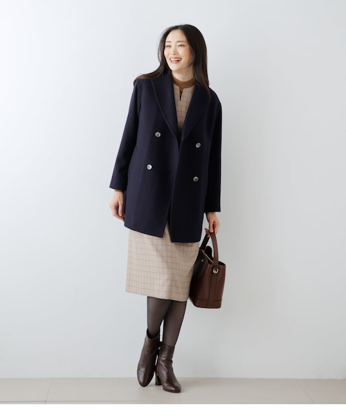 L】NEWYORKER MELTON ピーコート｜ニューヨーカーのアウトレット通販