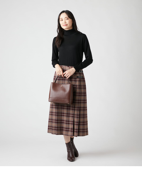 Laird-Portch タータンチェックスカート TARTANSHOP YORK - 《GLEN NEVIS》タータンチェックスカート