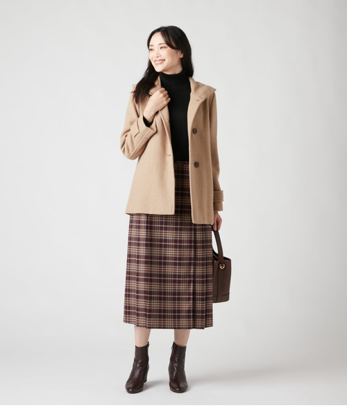 L】タータンチェック キルトスカート｜ニューヨーカーのアウトレット