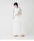Cotton Stripe Dobby ランダムカットスカート