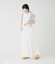 Cotton Stripe Dobby ランダムカットスカート
