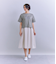 Mercerization Jersey Flowerコード刺繍Tシャツ