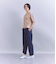 French Terry ガゼット付きプルオーバー
