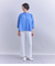 Slab Yarn Cotton Lawn ピンタックギャザーブラウス