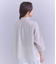 ［ACAR］Thin Stripe ピンタックギャザーブラウス