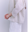 ［ACAR］Thin Stripe ピンタックギャザーブラウス