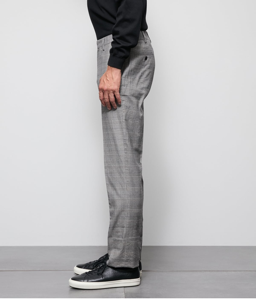 ウォッシャブル】ソフトサーモチェックグラマシー パンツ