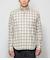 NUANCES COLOR MEASURE CHECK 起毛 ネルチェック 長袖ショートボタンダウンシャツ
