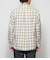 NUANCES COLOR MEASURE CHECK 起毛 ネルチェック 長袖ショートボタンダウンシャツ
