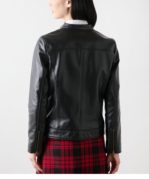 ニューヨーカー（NEWYORKER）/ゴートレザー ダブルブレストライダースジャケット ゴートレザー ダブルブレストライダースジャケット｜ニューヨーカーの