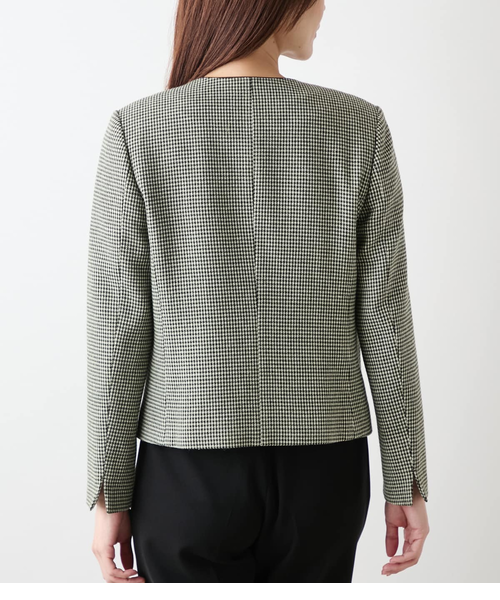 カラーインブロック ダブルブレストジャケット｜ニューヨーカーの