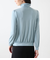 ラグウォーム ギャザータートルネックカットソー