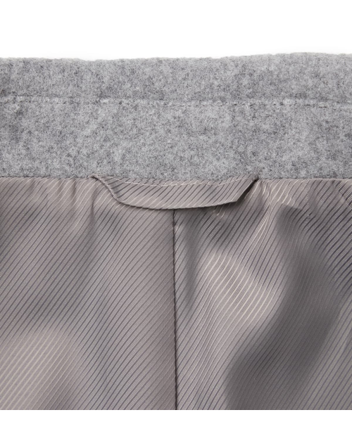 L】ラムウールモッサ ピーコート｜ニューヨーカーのアウトレット通販