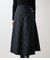 【L】ウールブラックウォッチ アシメキルトスカート