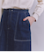 Organic Cotton Denim ベイカースカート