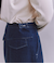 Organic Cotton Denim ベイカースカート