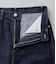 Organic Cotton Denim ジャストウエストパンツ