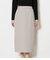 【ウォッシャブル】ブライトツイル ナロースカート