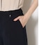 【L】ウォッシャブルストレッチ ガウチョパンツ