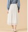 【L】シフォンジョーゼット プリーツスカート