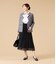 【L】シフォンジョーゼット プリーツスカート
