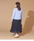 【L】シフォンジョーゼット プリーツスカート